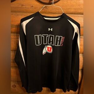 Like new Under Armour Utah Utes long sleeve shirt, size Large